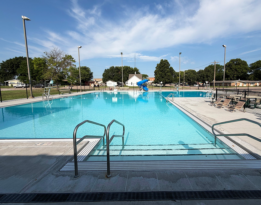 entry into pool 